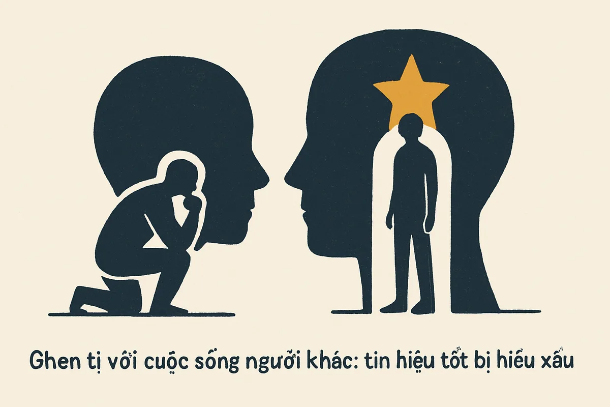 Ghen tị với cuộc sống người khác: tín hiệu tốt bị hiểu xấu